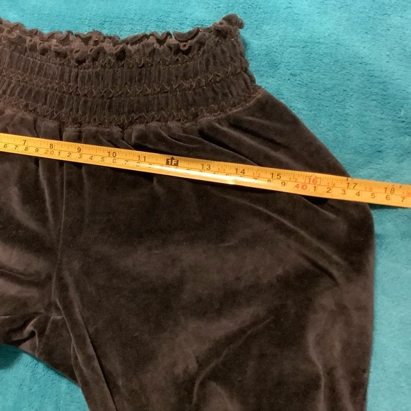 Juicy Couture Smocked Pants 22 x 31 Magaschoni Cashmere Zip Up - Picture 11 of 14